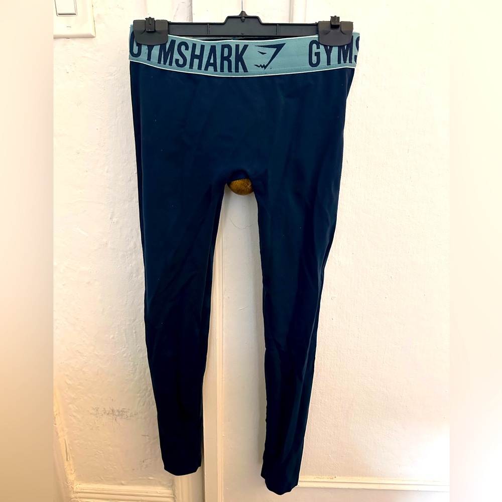 Gymshark blue leggings Small
